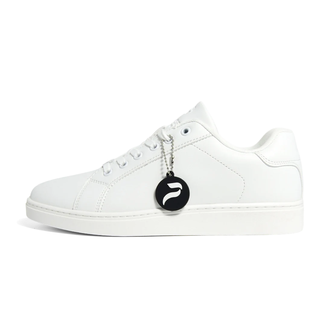 Bianco dance sneaker, left side