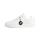 [BIANCO] Unisex Low-Top White Dance Sneakers