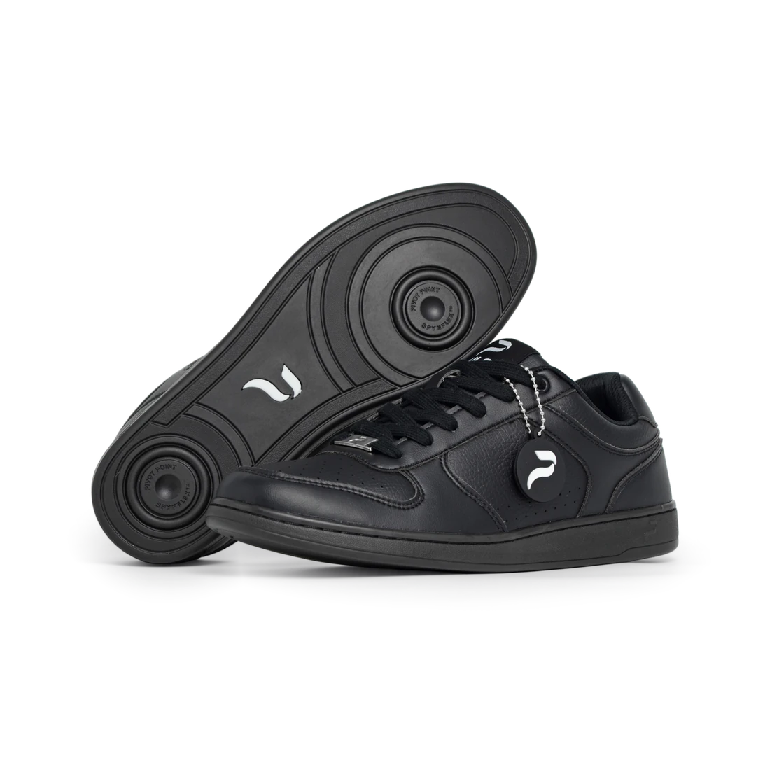Flow 2 Onyx dance sneaker, pair with sole