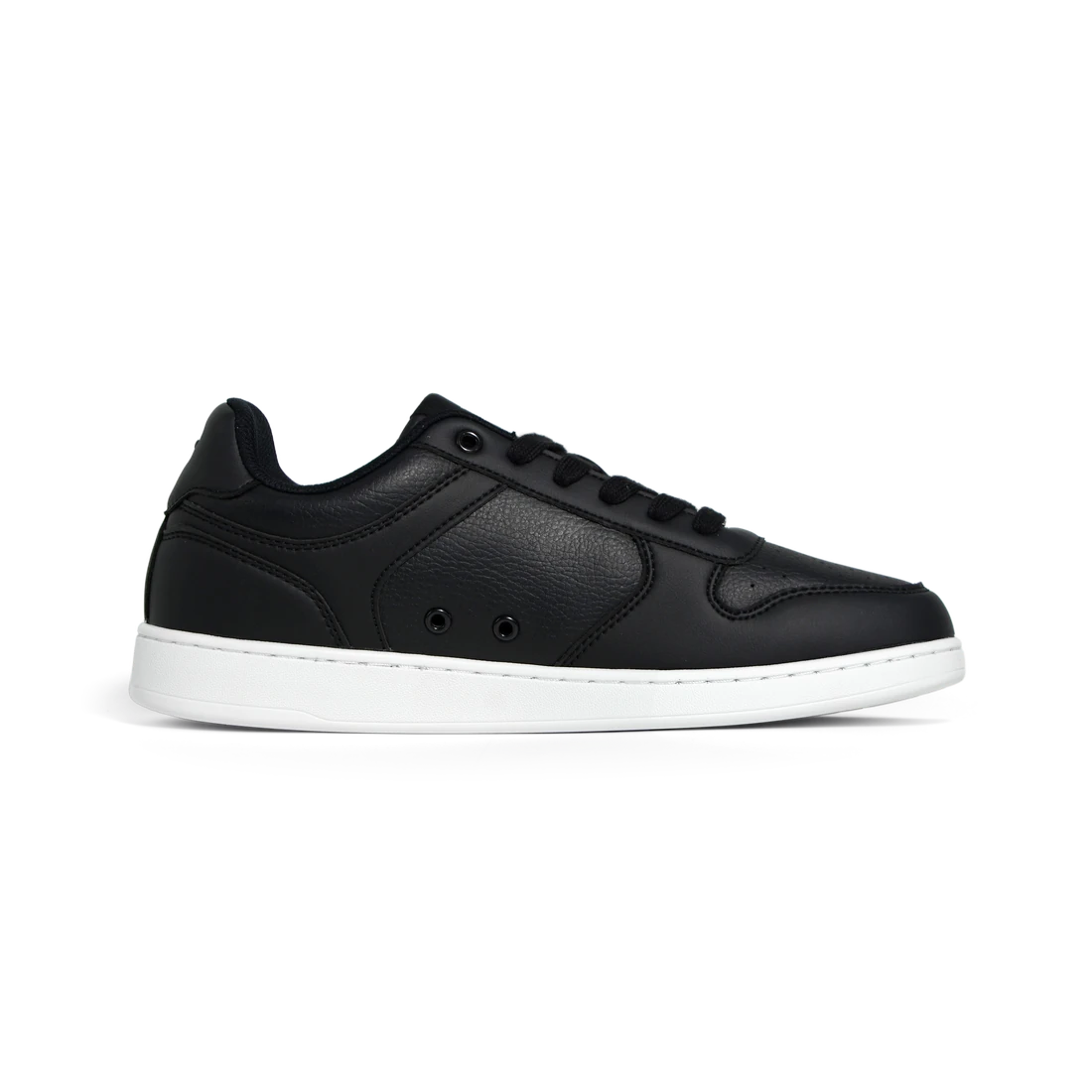 Flow 2 Wide Black dance sneaker, right side