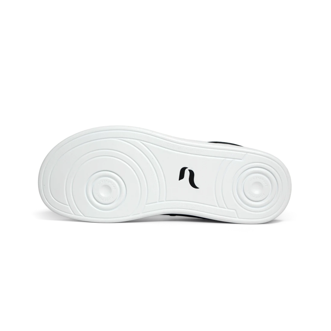 Flow 2 Wide Black dance sneaker, sole